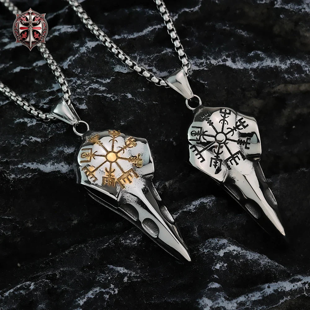 Collier Corbeau de Nuit