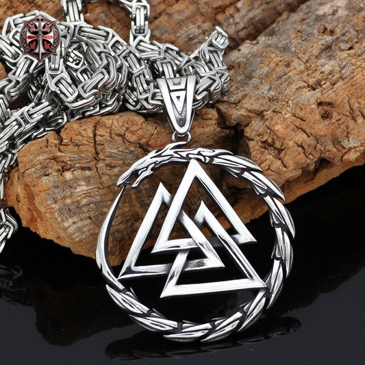Collier Dragon de Valknut