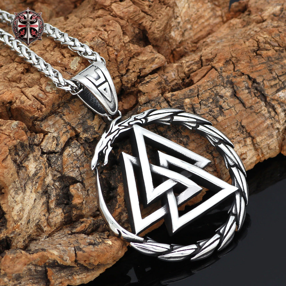 Collier Dragon de Valknut