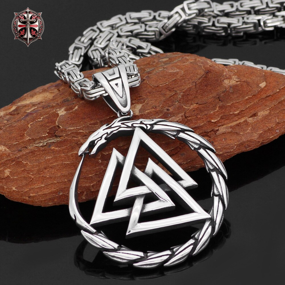 Collier Dragon de Valknut