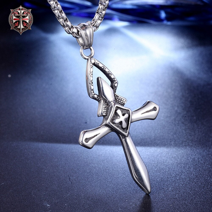 Collier Croix de Templier