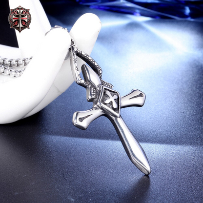 Collier Croix de Templier