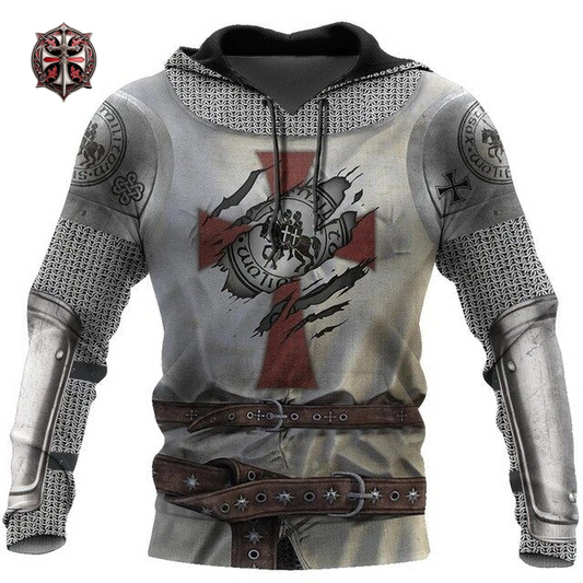 Pull à Capuche du Champion Templier