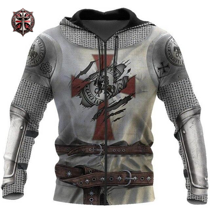 Pull à Capuche du Champion Templier