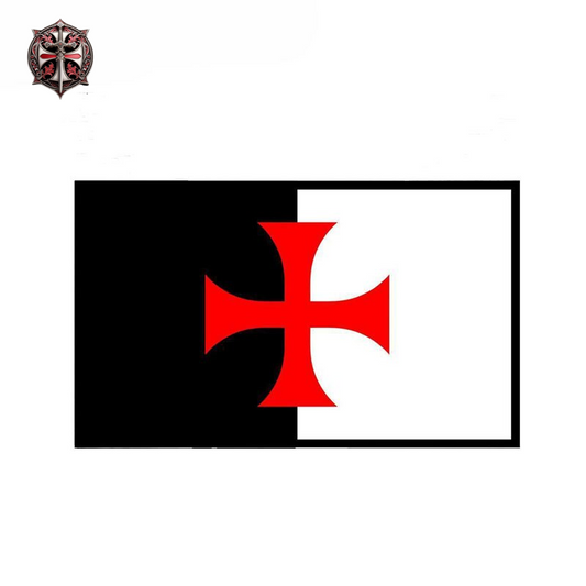 Stickers Drapeau Templier