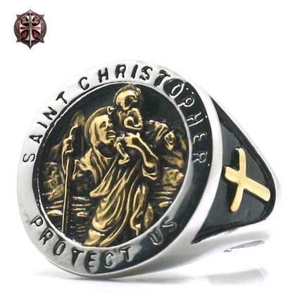 Bague Saint Christophe