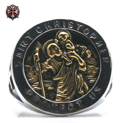 Bague Saint Christophe