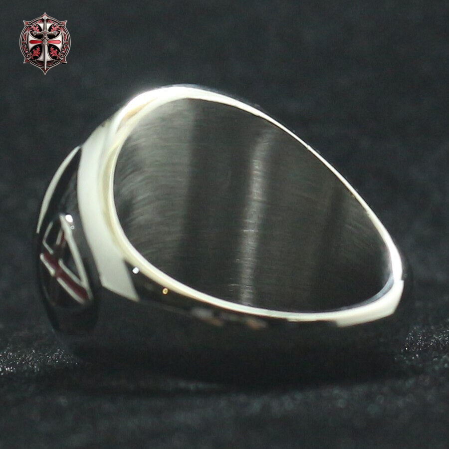 Bague Armure Templier