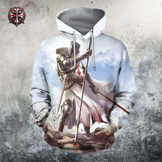 Pull à Capuche Honneur des Templiers