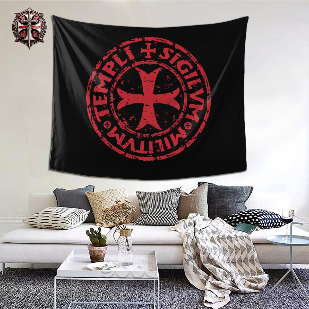 Drapeau Templi Sigilum