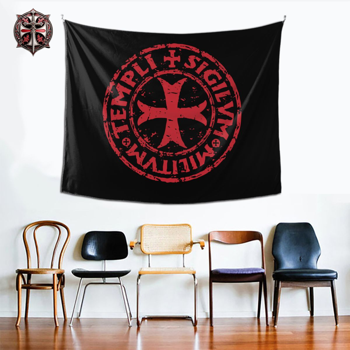 Drapeau Templi Sigilum