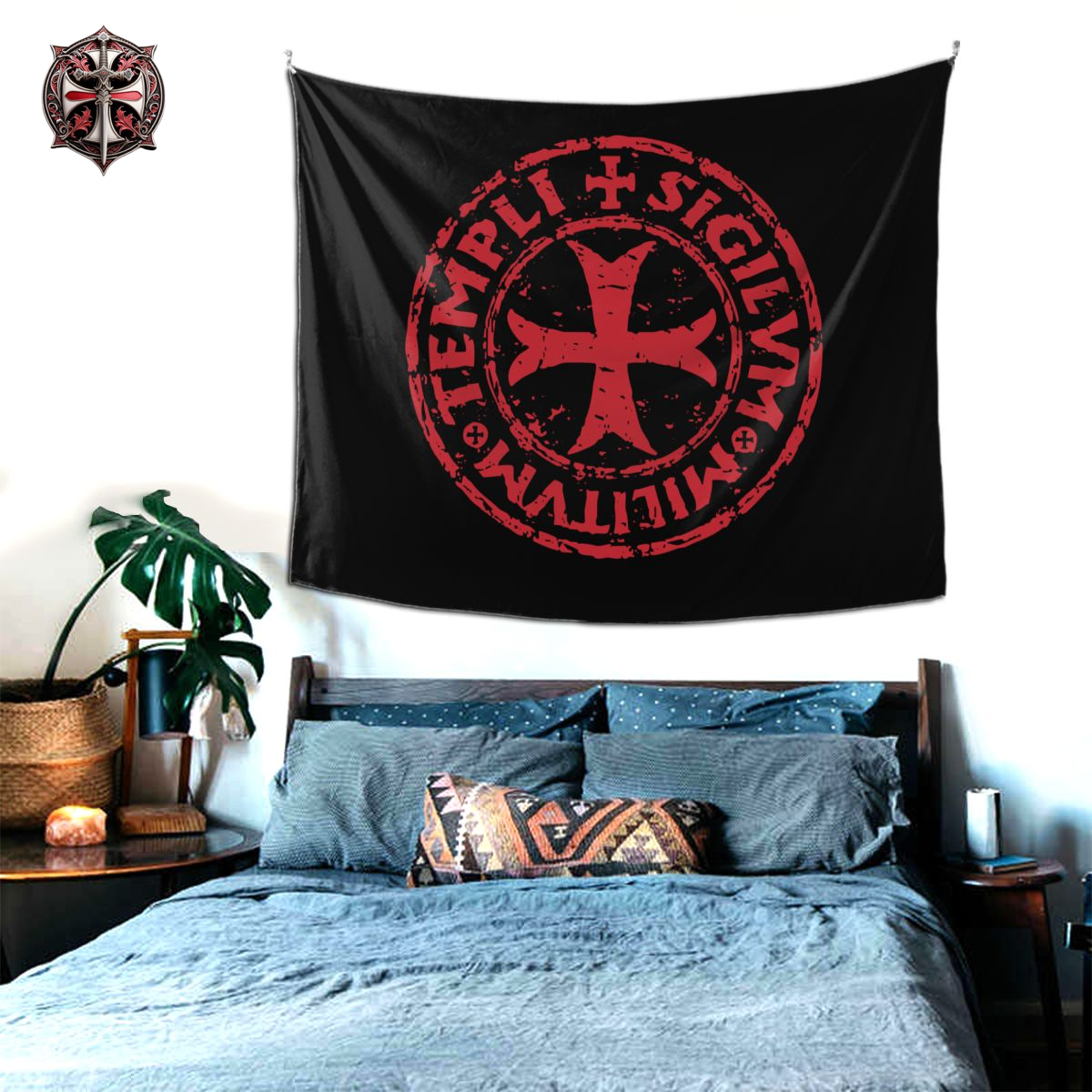 Drapeau Templi Sigilum