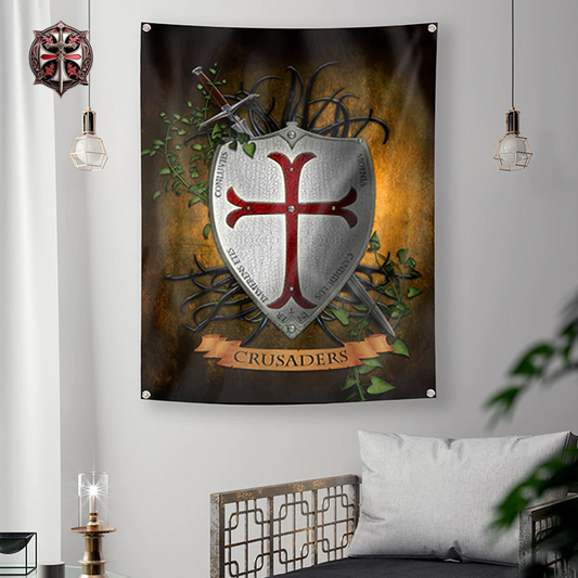 Drapeau Bouclier Templier