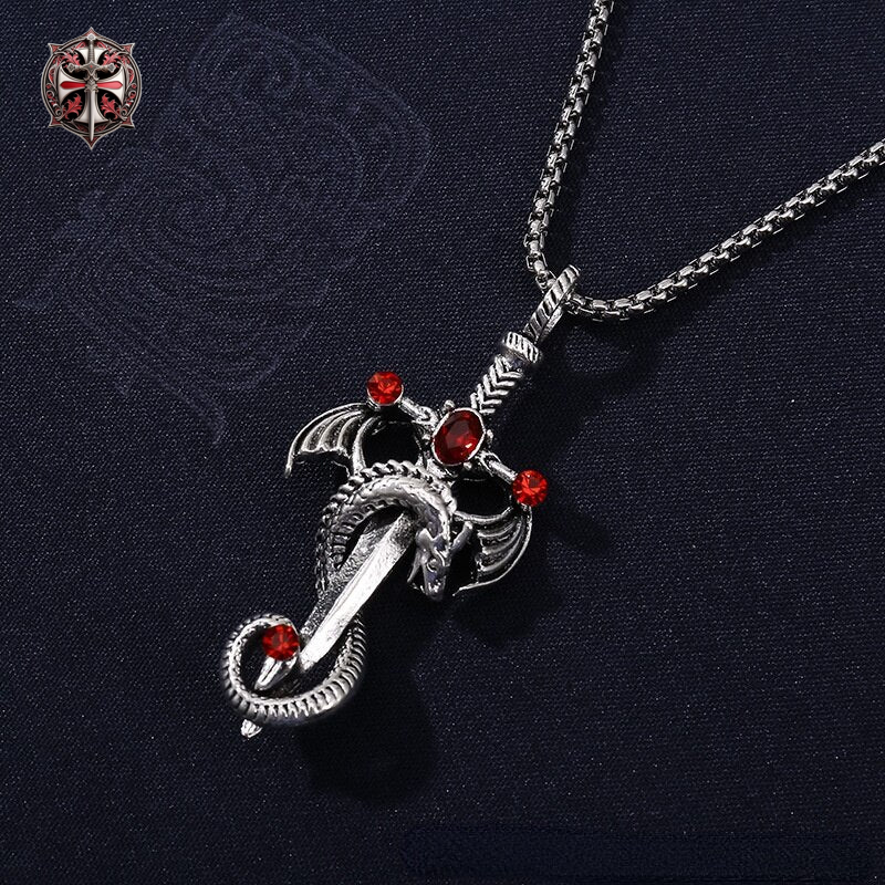 Collier du Dragon Rouge