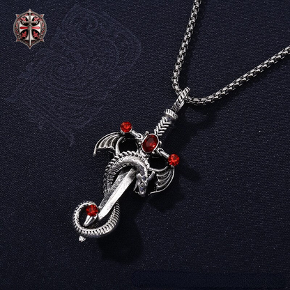 Collier du Dragon Rouge