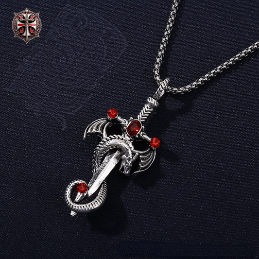 Collier du Dragon Rouge