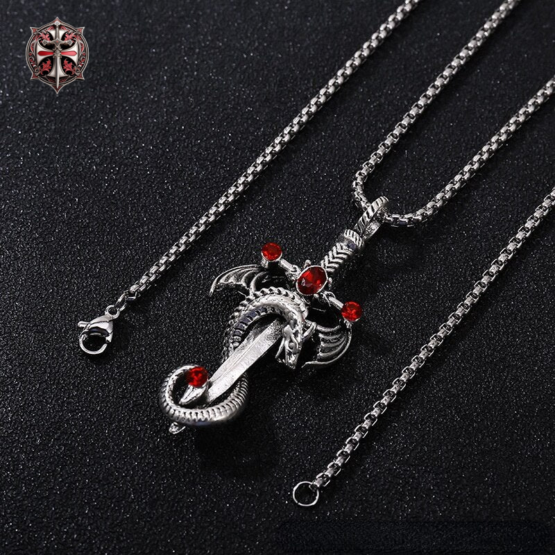 Collier du Dragon Rouge