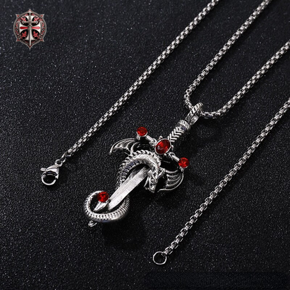 Collier du Dragon Rouge