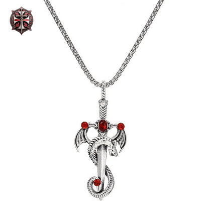 Collier du Dragon Rouge