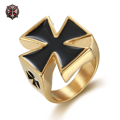 Bague du Chevalier Templier Or