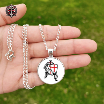 Collier Symbole Templier