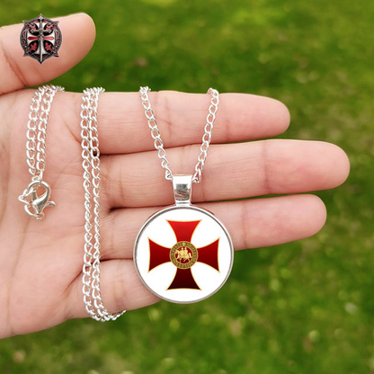 Collier Symbole Templier