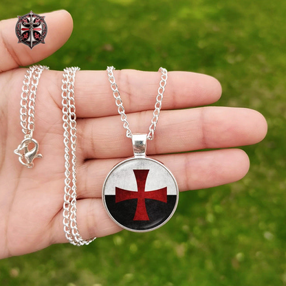 Collier Symbole Templier