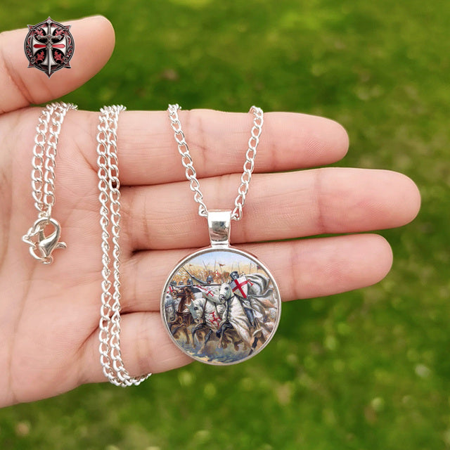 Collier Symbole Templier