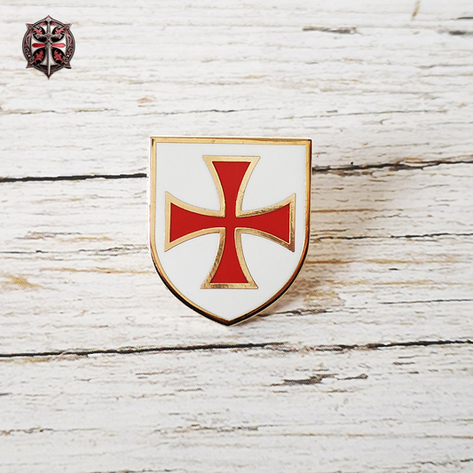 Pin's Bouclier Croix Pattée