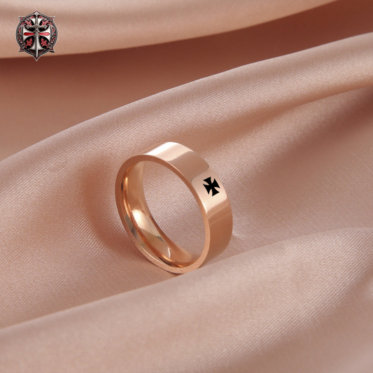 Bague Croix Pattée Templier