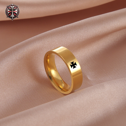 Bague Croix Pattée Templier