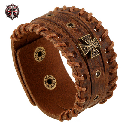 Bracelet Croix Templier