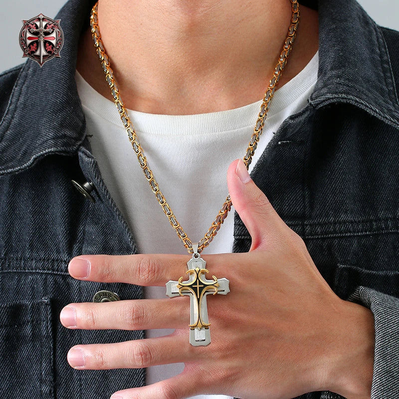 Collier Croisé de l'Espoir