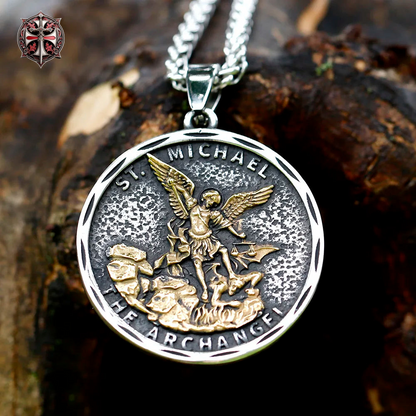 Collier de l'Archange Gardien Or