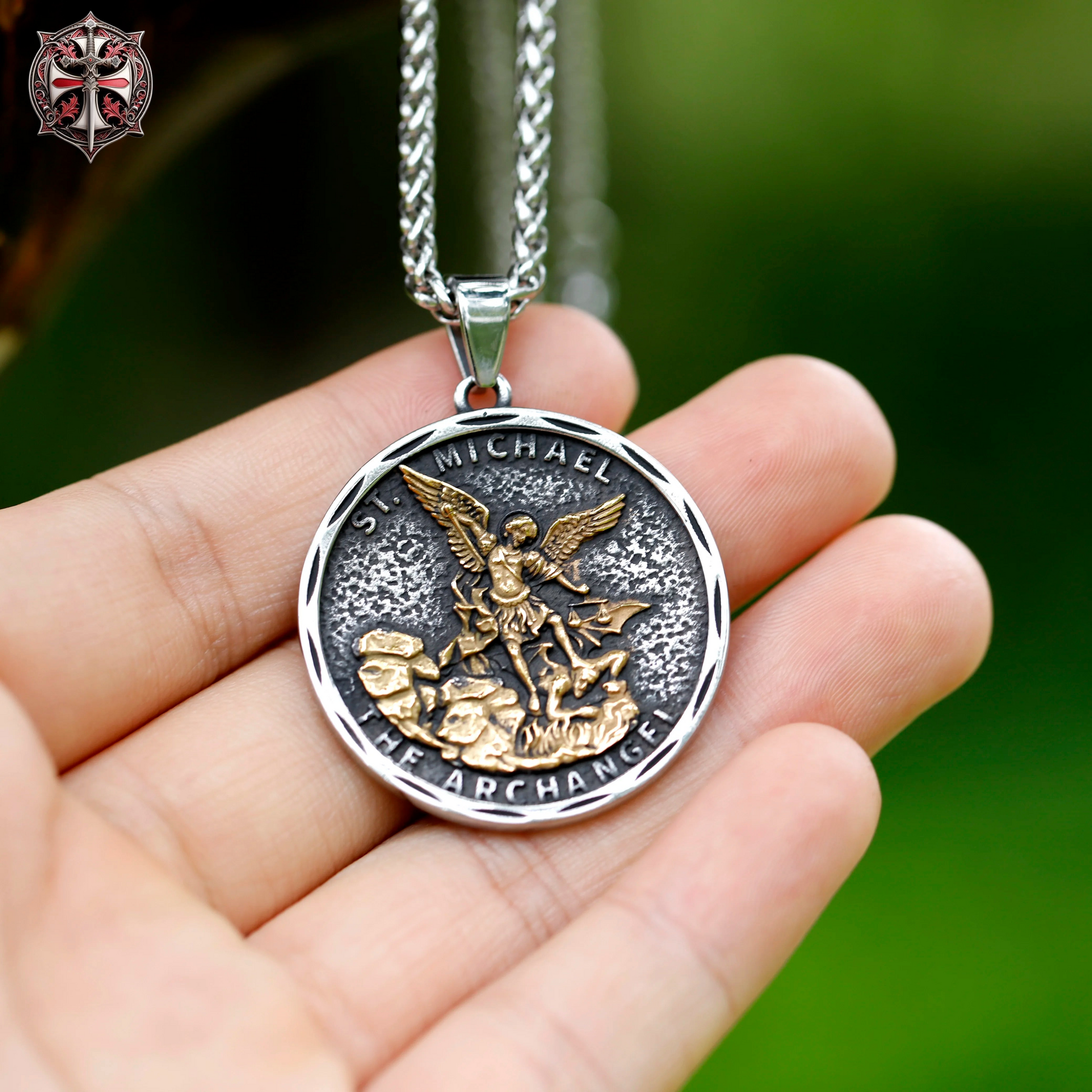 Collier de l'Archange Gardien Or