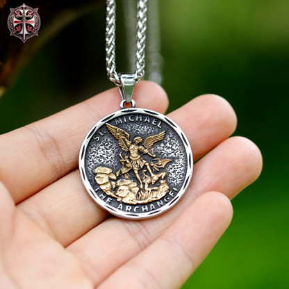 Collier de l'Archange Gardien Or