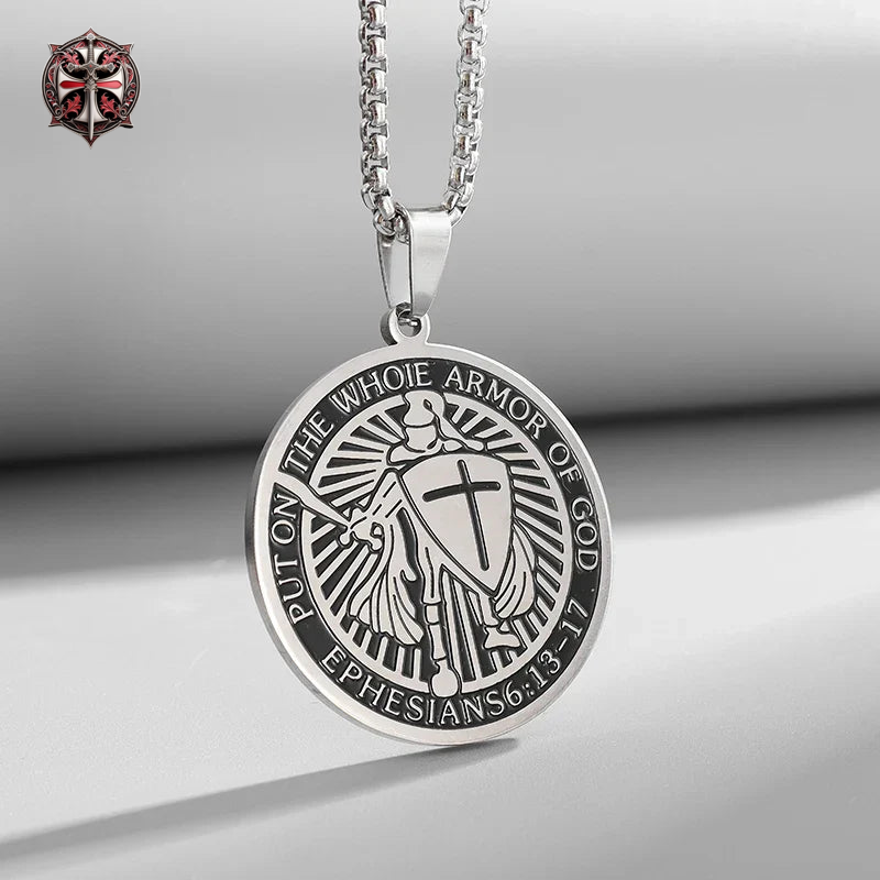 Collier Armure Templier