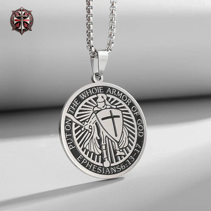 Collier Armure Templier