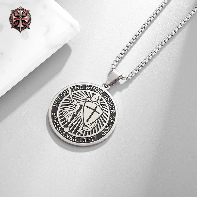 Collier Armure Templier