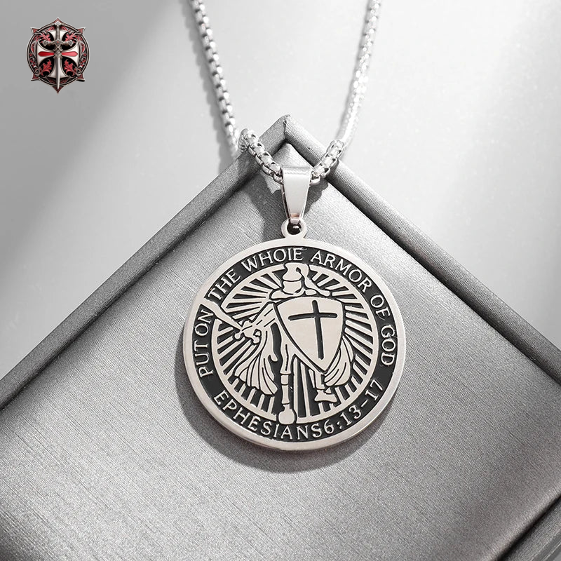 Collier Armure Templier