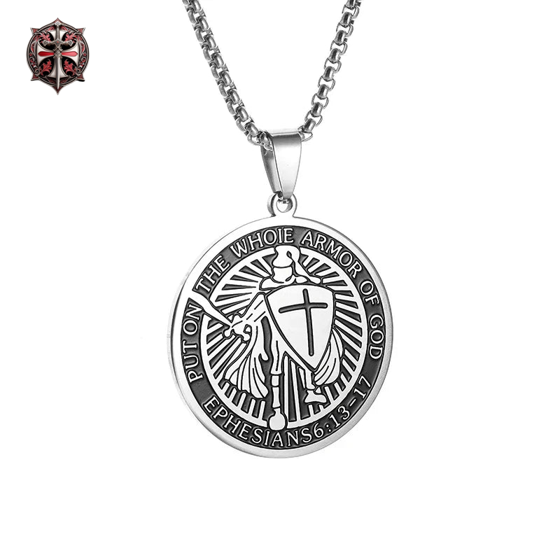 Collier Armure Templier