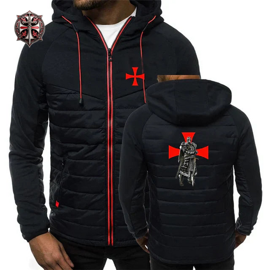 Veste à Capuche Chevalier Templier