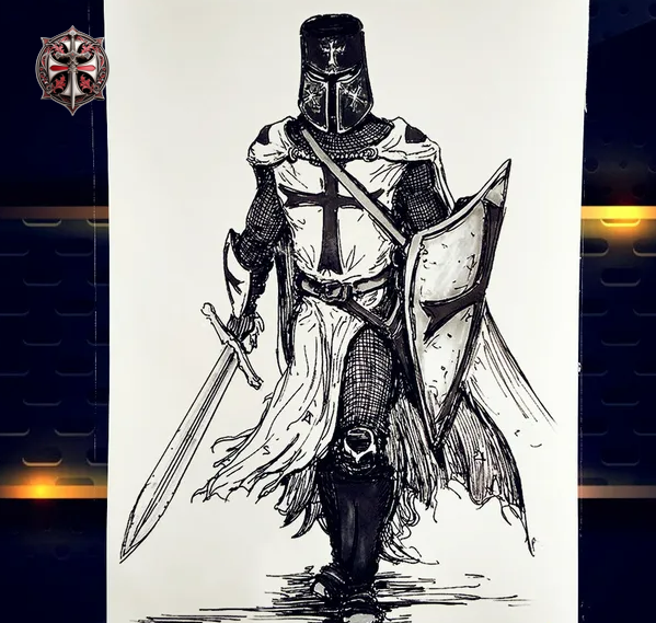 Tatouage Chevalier Templier