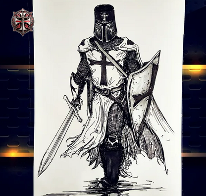 Tatouage Chevalier Templier