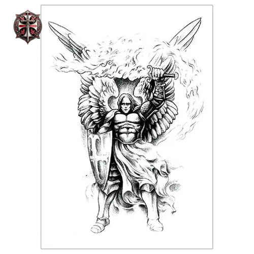 Tatouage Chevalier Archange