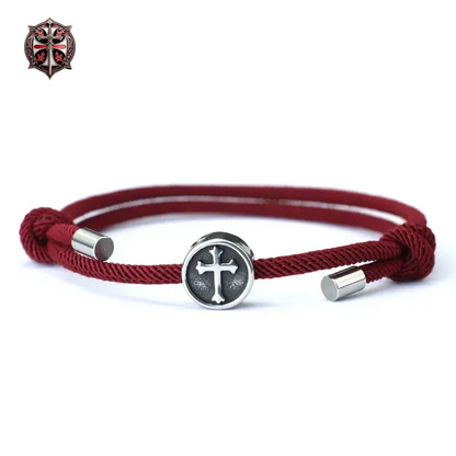 Bracelet Croix Médiévale Templier