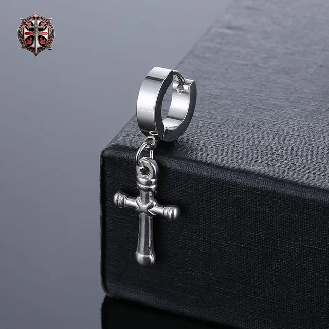 Boucles d'Oreilles Croix de la Foi