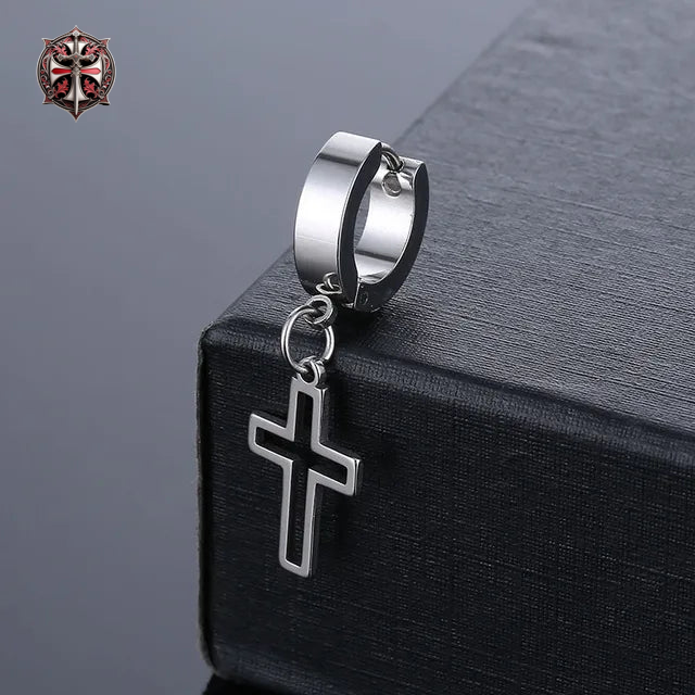 Boucles d'Oreilles Croix de la Foi