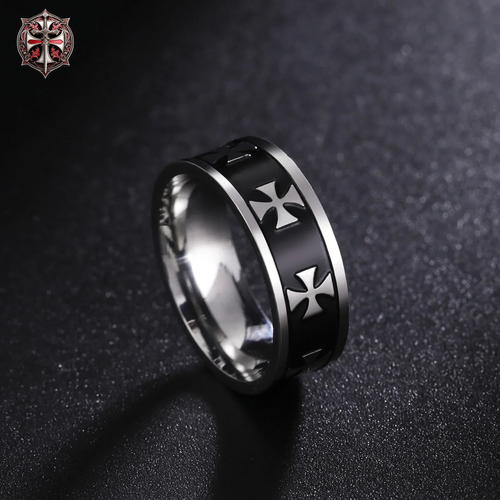 Bague Croix Pattée Sacrée