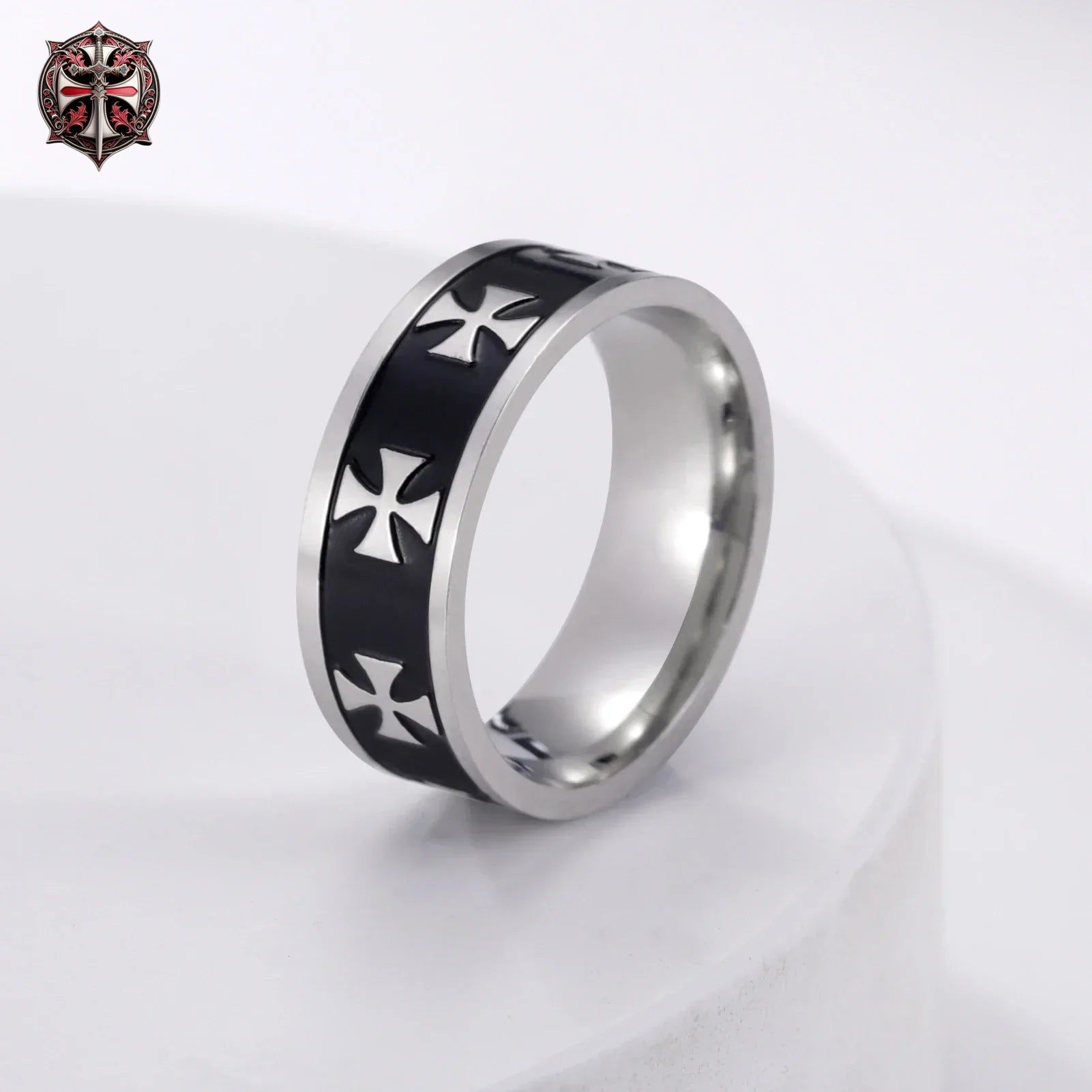 Bague Croix Pattée Sacrée